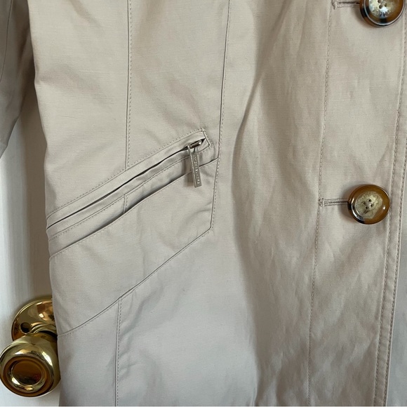 Michael Kors Light Tan Button-Up Jacket - Picture 3 of 6